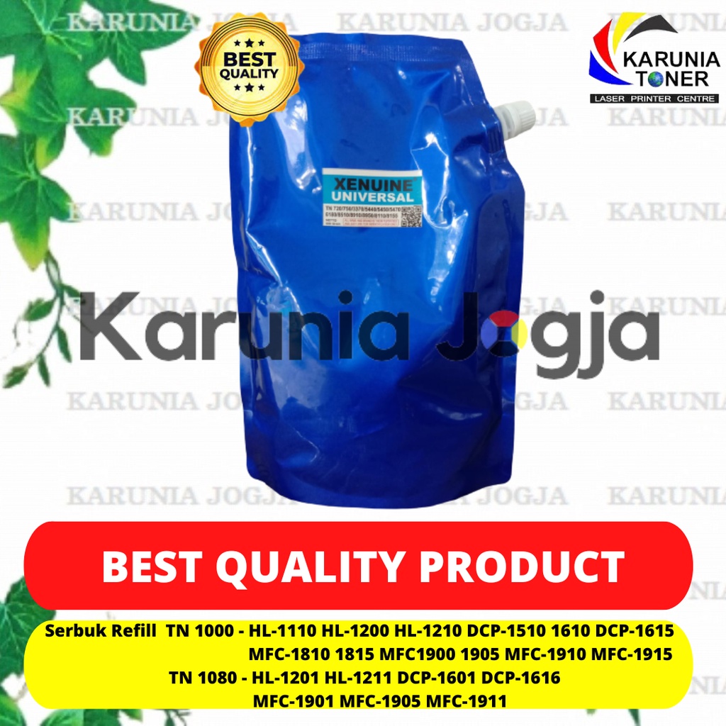 Serbuk Toner MFC-1810 MFC-1815 MFC-1900 MFC-1910 MFC-1905 MFC-1915