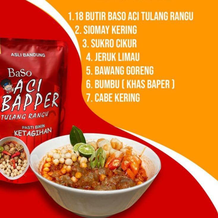 

CODE3u8Ti--(READY STOCK) Baso Aci Bapper Tulang Rangu