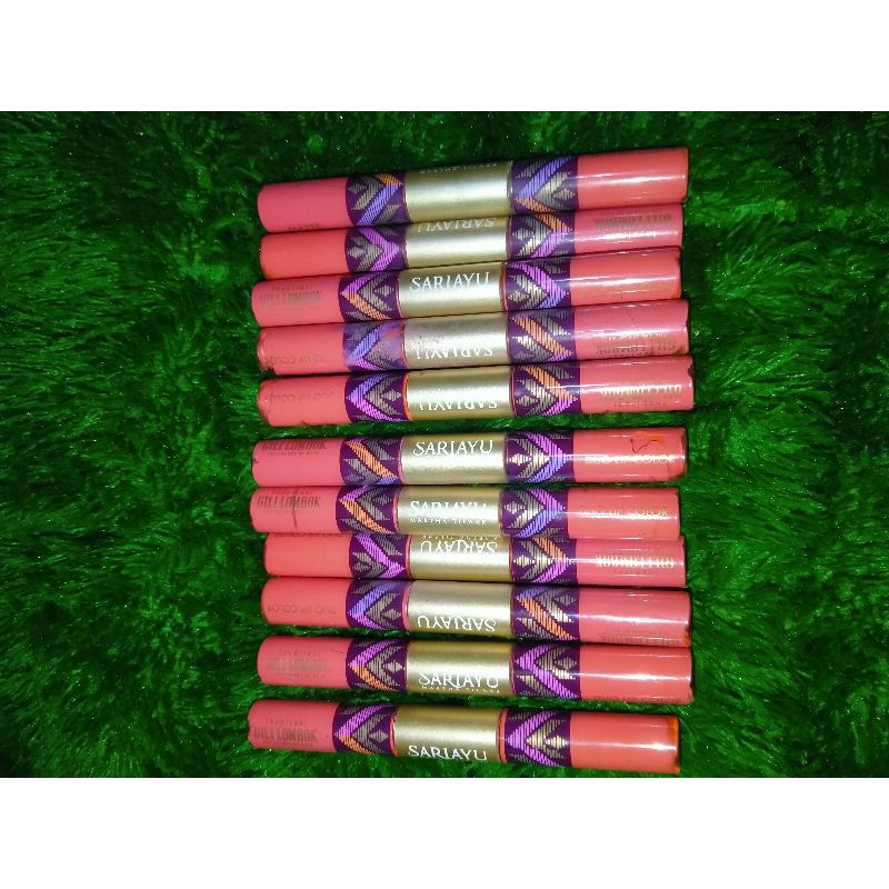 COD  SARIAYU DUO LIP COLOR MATTE (LIPSTIK)