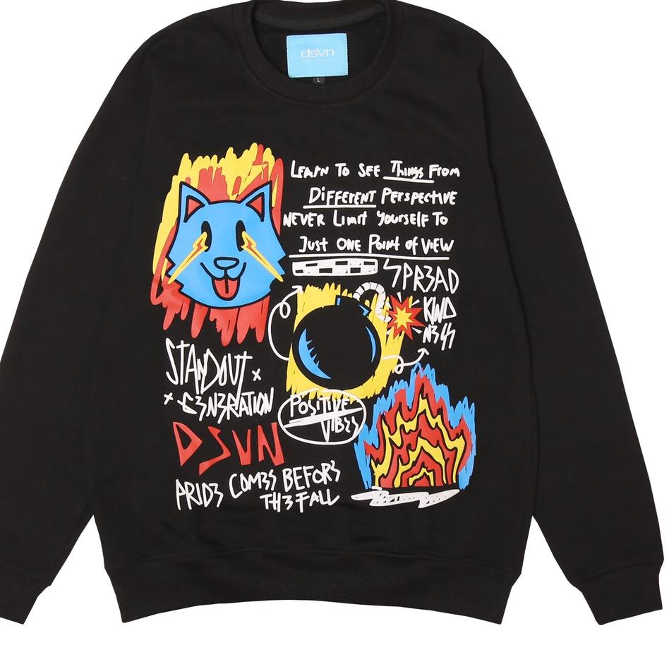 Sale DSVN - Crewneck Sweater Outerwear Pria - KIDS