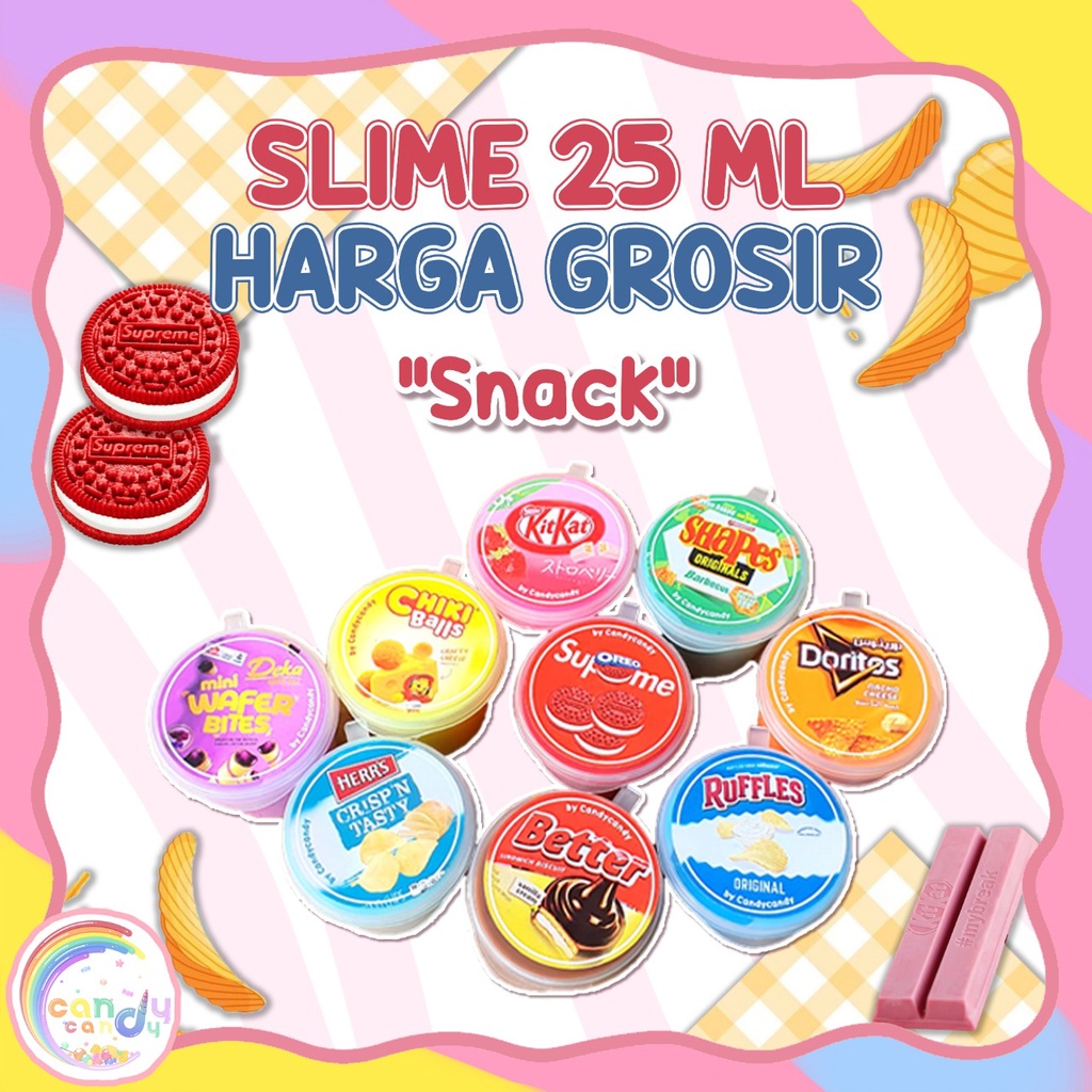 slime mini snack harga grosir by candycandy.idn