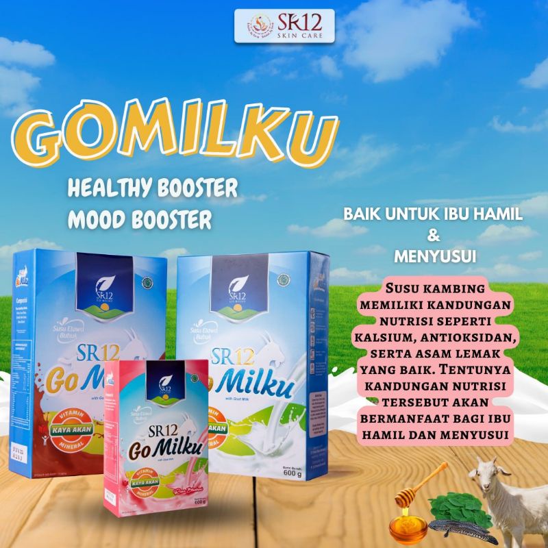 

SR12 GO'MILK SUSU ETAWA (ORI) .susu herbal untuk kesehatan anak,dewasa,dan lansia /produk best seller terlarizzzz