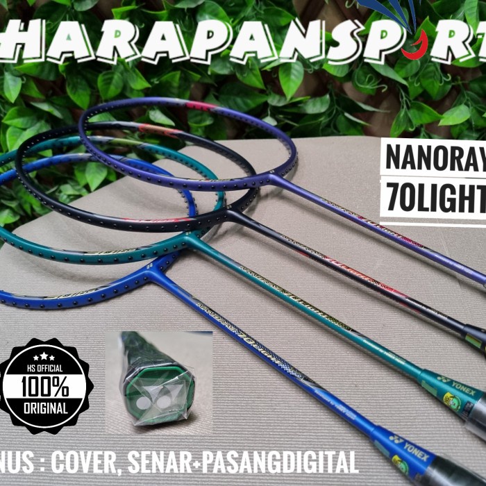 Raket Raket Badminton Yonex Nanoray 70 Light Original 100%