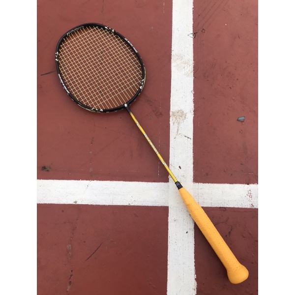 Raket Badminton FLYPOWER WIZARDS Rare Item Flypower Logo Lama Original 3U Head Heavy