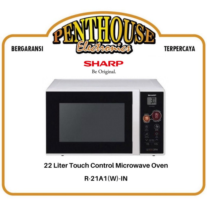 Microwave Sharp Microwave Oven Touch Control 22 Liter R-21A1(W)-In 22L R21A1
