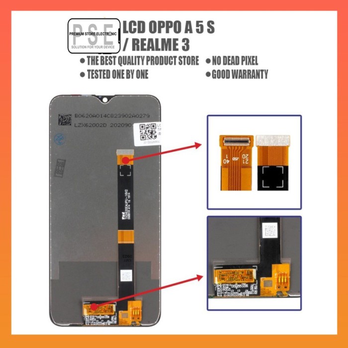 LCD Oppo A5S / A7 / A12 / LCD Realme 3 Universal Touchscreen ORIGINAL