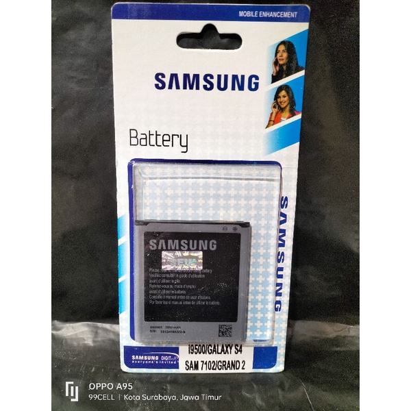 Baterai | Battery | Batre Samsung Grand 2 | i9500 | 7102 | Galaxy S4 original