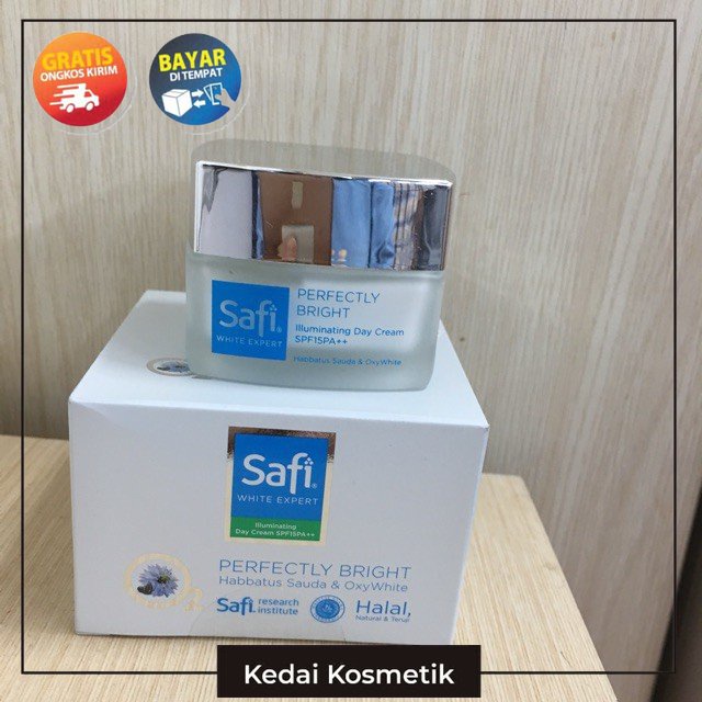 (ACEH) SAFI EXPERT BIRU Cream Siang SPF15