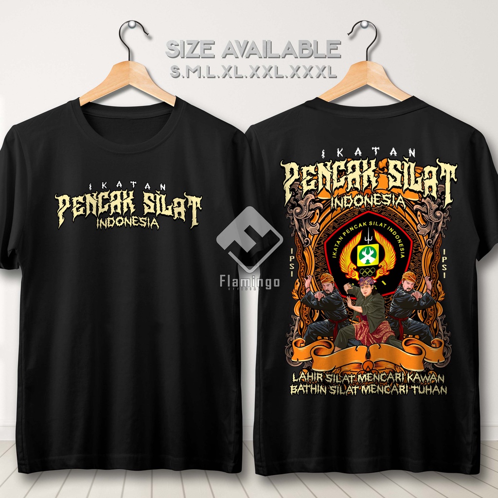 Jual Kaos IPSI Ikatan Pencak Silat Indonesia Lahir Mencari Kawan Baju