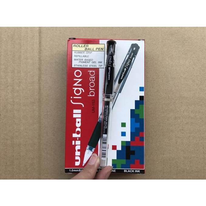 

[COD] Uni-Ball Signo Broad UM 153 Gel pen PROMO SPECIAL Kode 424