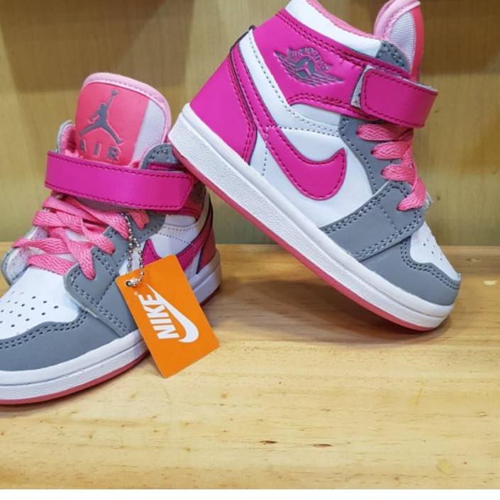 Quality Control✅Sepatu Nike Jordan Anak 1 High Sepatu Sneaker Anak Perempuan Kualitas Import|KD8