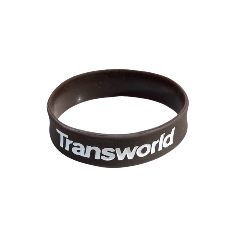 Transworld Bracelet Protect Black - Gelang karet / Unisex