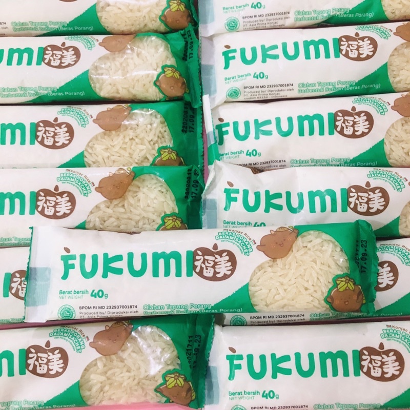 

Beras Porang Fukumi Sachet / Beras Instant / Beras Diet / Beras Shirataki