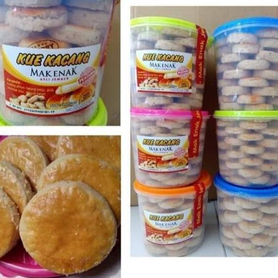 

id8p3Od--kue Kacang asli JEMBER merk MAK ENAK free TOPLES exp des 2023