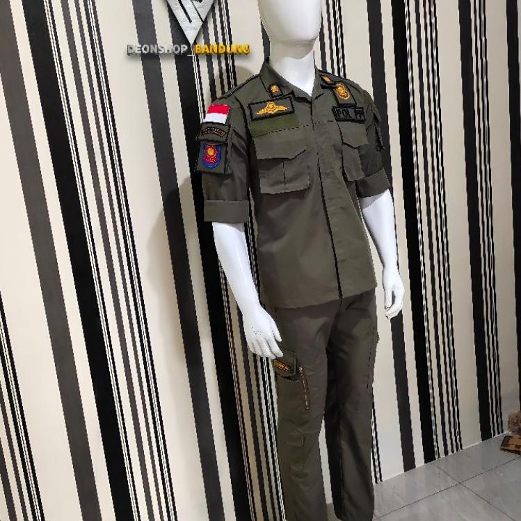 Paling Diminati BAJU PDL SATPOL PP LENGKAP