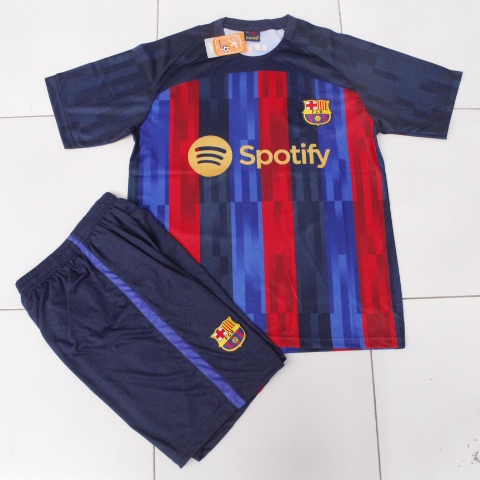 setelan baju bola dewasa barcelona/jersey barcelona dewasa printing