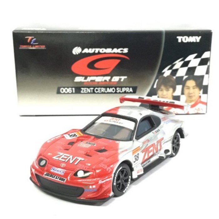 Tomica Limited Autobacs Super GT 0061 Zent Cerumo Supra Silver