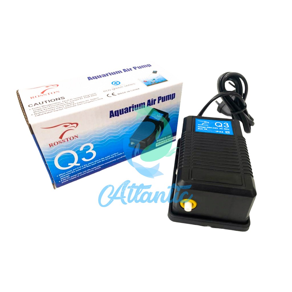 Jual Rosston Q3 Aerator Airpump Pompa Udara 1 Lubang Pompa Udara