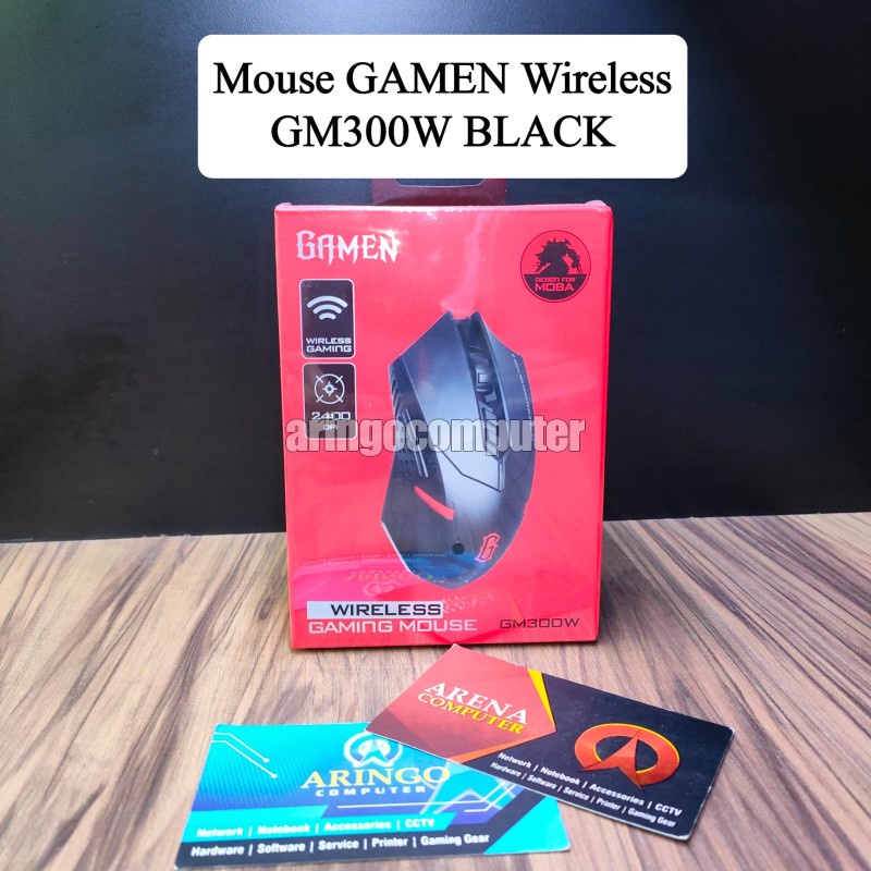 Mouse GAMEN Wireless GM300W BLACK