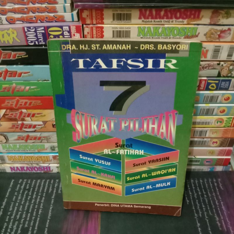 ORIGINAL BUKU  7 TAFSIR SURAT PILIHAN AL-FATIHAN