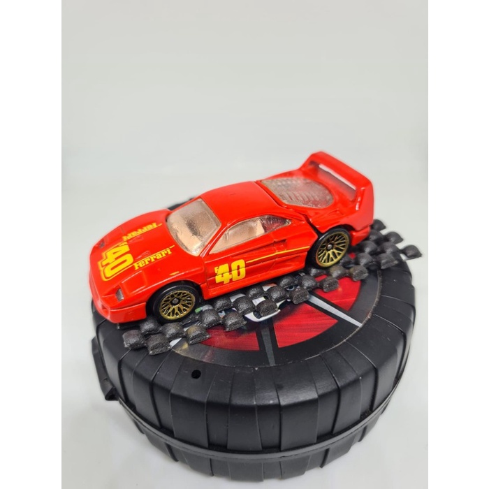HOTWHEELS FERRARI F40 RED TAMPO 40 LOOSE RIVET