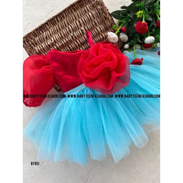 DRESS ANAK PEREMPUAN GAUN PESTA ULANG TAHUN BAYI PEREMPUAN DRESS NATAL CHRIS ANAK-ANAK PEREMPUAN GAU