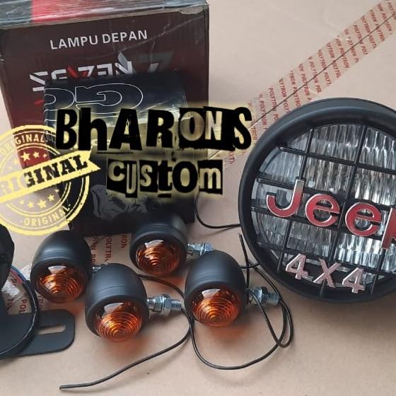 lampu set motor custom