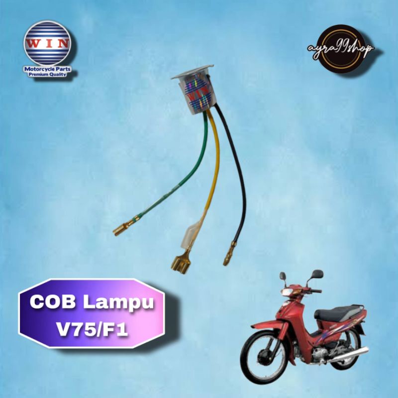 COB Lampu Depan Yamaha Fiz R FizR F1ZR Lampu Depan Yamaha  Fitting Fiz R Fiz WIN