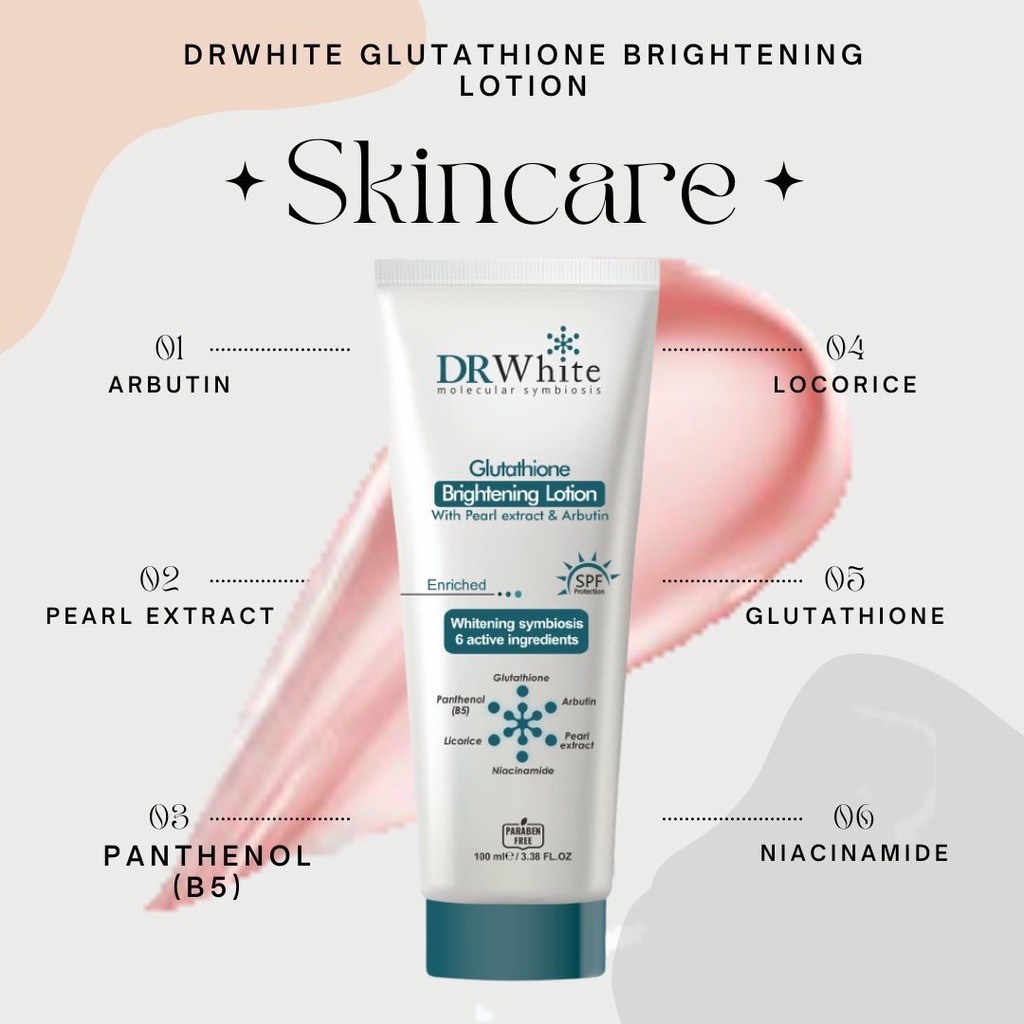 Jual Body Lotion Whitening DRWhite Mencerahkan Kulit Melembabkan Kulit