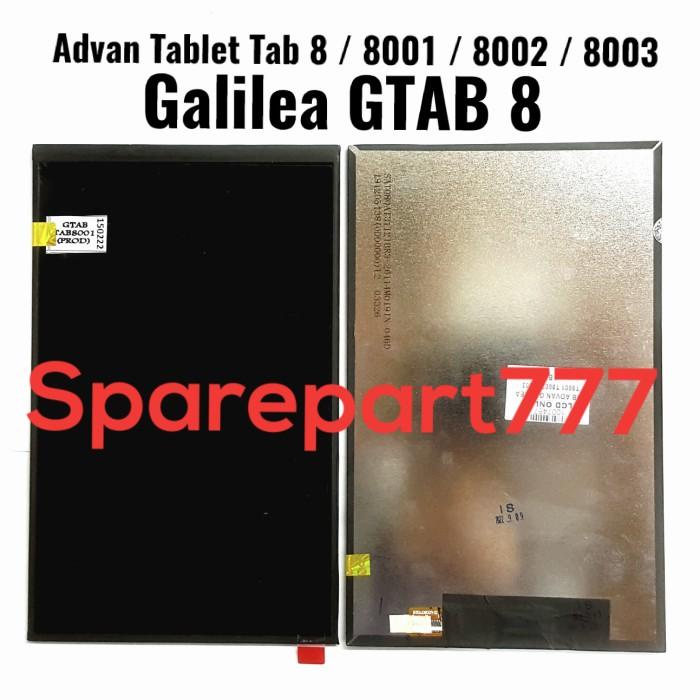 MD367 LCD Touchscreen Tablet Fullset Advan Tab 8 8001 8002 Galilea GTab A 53