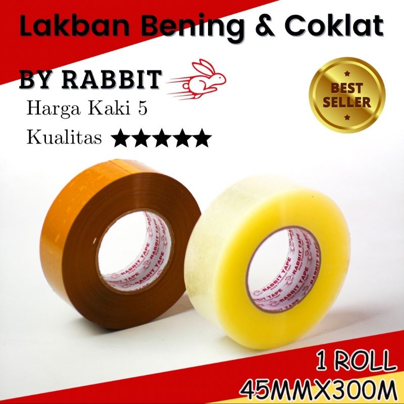 Lakban 2&quot; x 500 yard Premium (45mm x 300m)