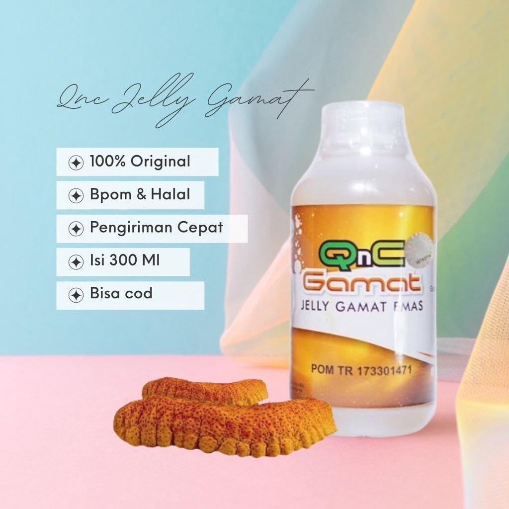 Jual Qnc Jelly Gamat Obat Batuk Kering Dan Berdahak Flu Gatal ...