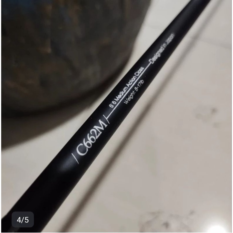 joran Kyoto top cast 662 17lb joran baitcasting bc