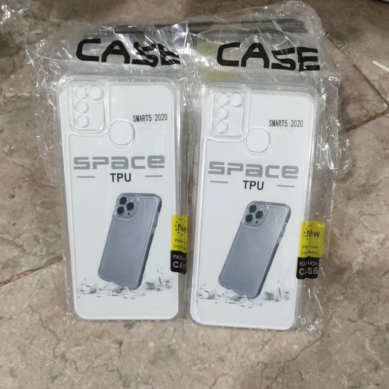 Softcase Infinix Smart 6 Ram 3 Silikon Casing Selicon Case Transparan Bening Pelindung Pro Camera