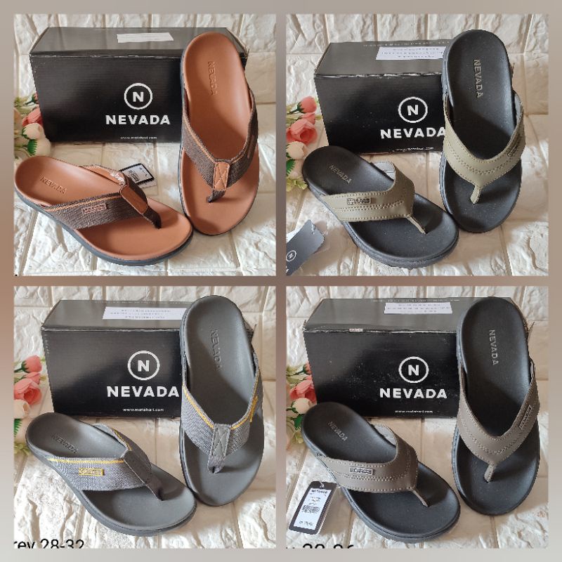 Sandal Jepit Anak Nevada Cowok Laki Laki Asli Matahari