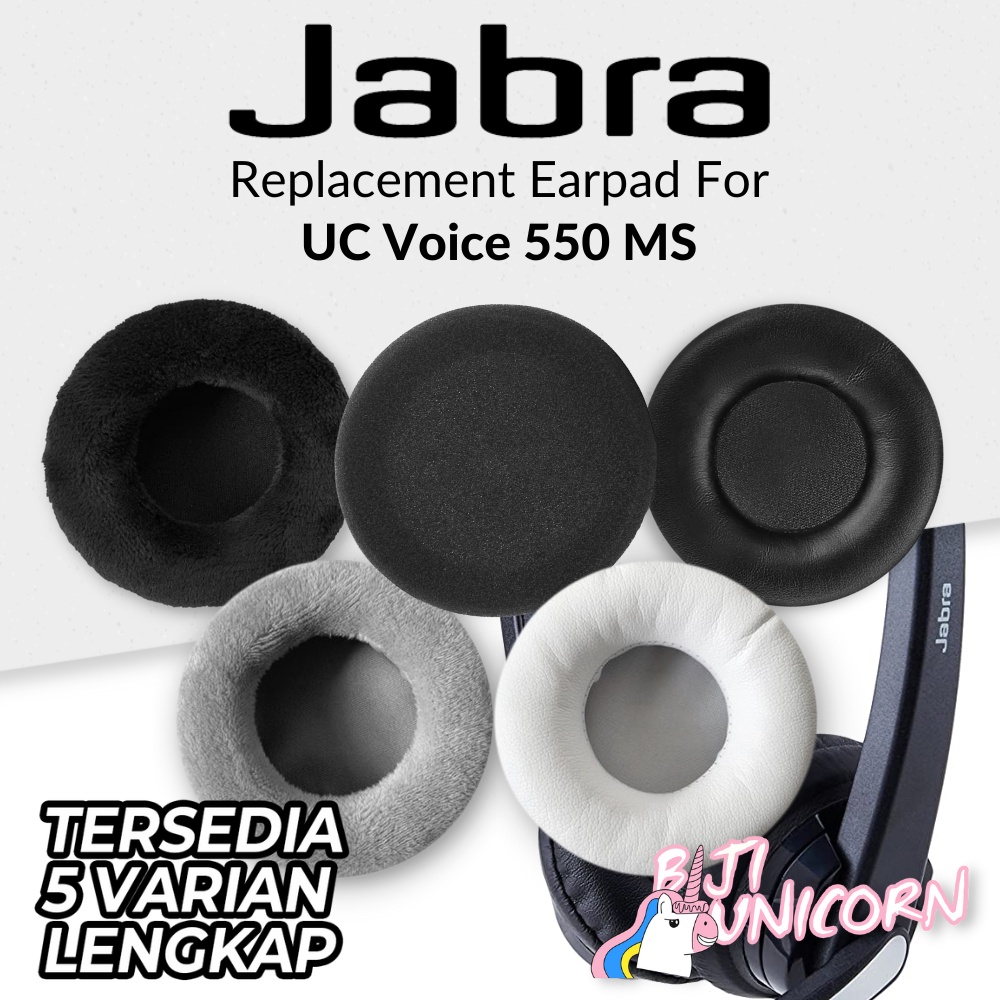 Earpad Earcup Cushion Jabra UC Voice 550 MS Busa Foam Bantalan