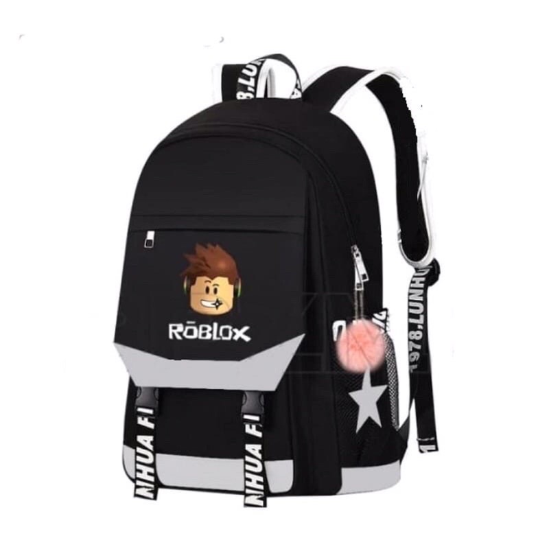 TAS RANSEL SEKOLAH ANAK TK SD SMP ROBLOX KARAKTER MASUK LAPTOP TABLET