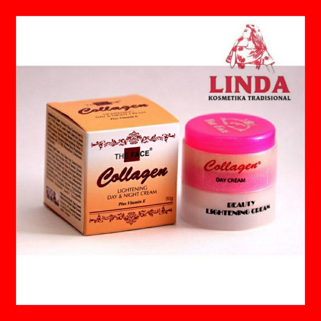 THE FACE COLLAGEN LIGHTENING DAY &amp; NIGHT CREAM 50gr