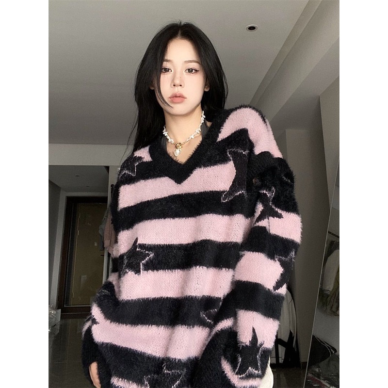 Nico##sweater rajut wanita/star/Removable tops/sweater crewneck/preloved sweater/basic sweater