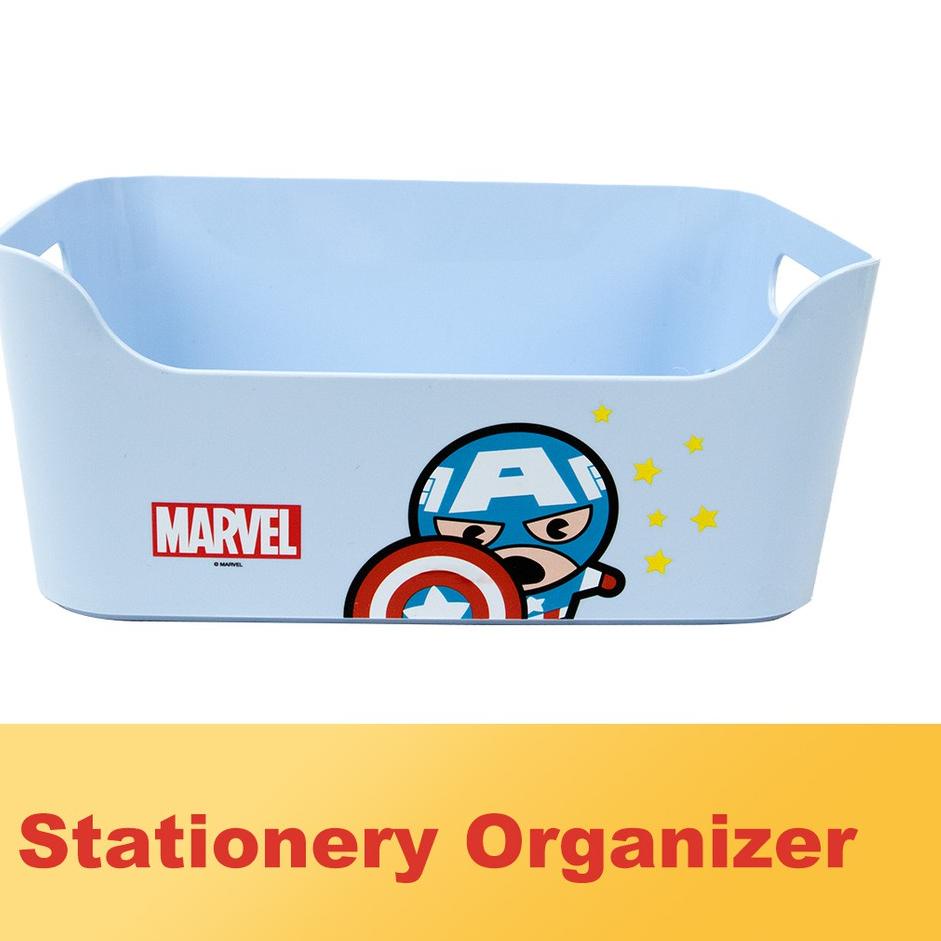 Terlaris MINISO Marvel Rak Serbaguna Storage Box Plastik Rak Penyimpanan Tempat Penyimpanan Serbagun
