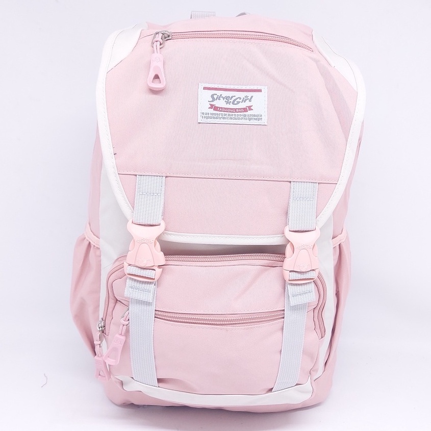 Tas Sekolah Silver Girl MURAH / Tas Laptop Silver Girl Motif Zipper / Ransel Laptop SilverGirl BARU / Tas Palo Alto Silver Girl MURAH / Tas Laptop Palo ALTO girl TERMURAH / Tas Laptop Silver Girl IMPORT Model Zipper MURAH / Ransel Silver Girl MURAH ORI