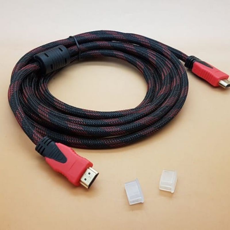 Medan Termurah KABEL HDMI 1.5 Meter SERAT JARING Cable 1.5M High Speed Quality Penghubung Layar TV komputer laptop