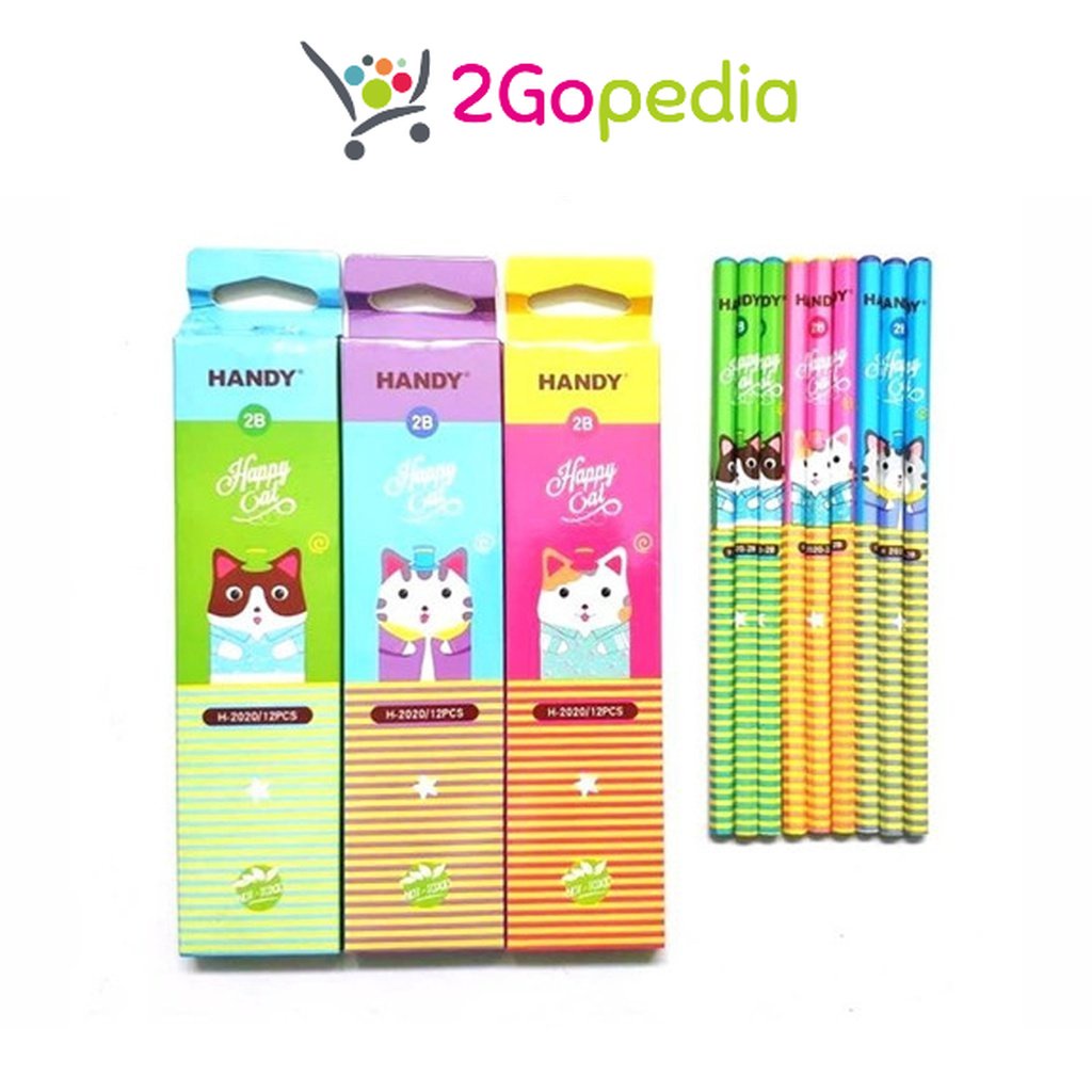 

Pensil 2B isi 12 Pcs 2020 Handy Grosir Murah Atk