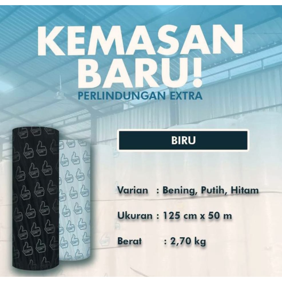 

PLASTIK BUBBLE WRAP 2,7 kg 125 cm x 50 m TERMURAH KUALITAS PREMIUM