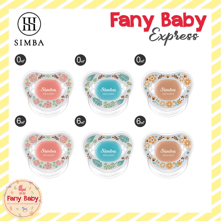 SIMBA CRYSTAL PACIFIER 0M+ - 6M+