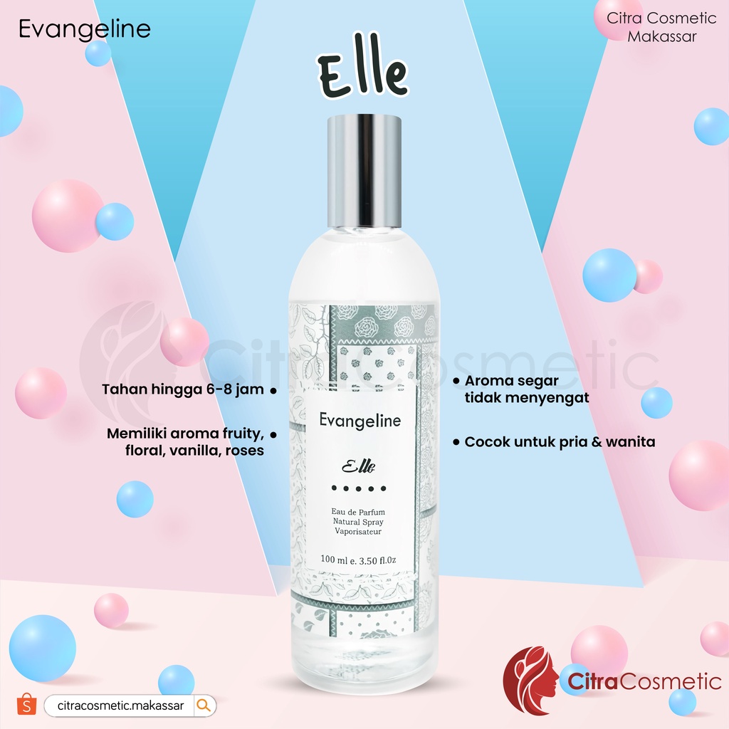 Evangeline Eau De Parfum Natural Spray 100 Ml series