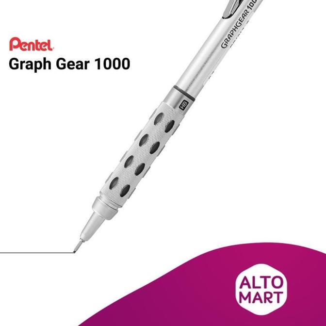 

(COD) Pentel Graph Gear 1000 Mechanical Pencil 0.5 mm 0.5mm GraphGear CUCI GUDANG Kode 258