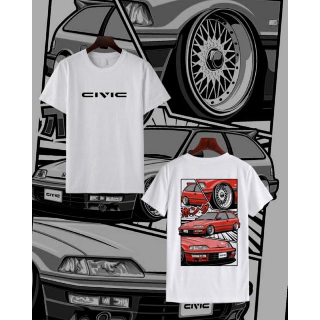 Kaos Mobil Civic EF. Civic Nouva. Kaos Otomotif. Kaos Mekanik