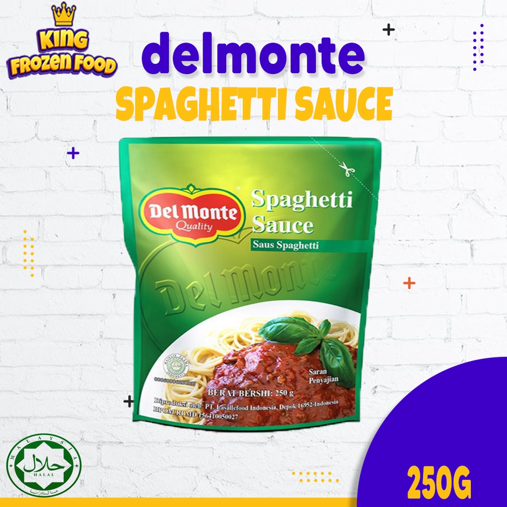 Delmonte Sauce Spaghetti Isi 250GR