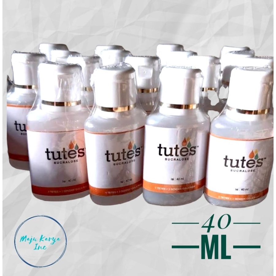 Tutes Sucralose - Gula Sukralosa 40ml keto n diabtx friendly